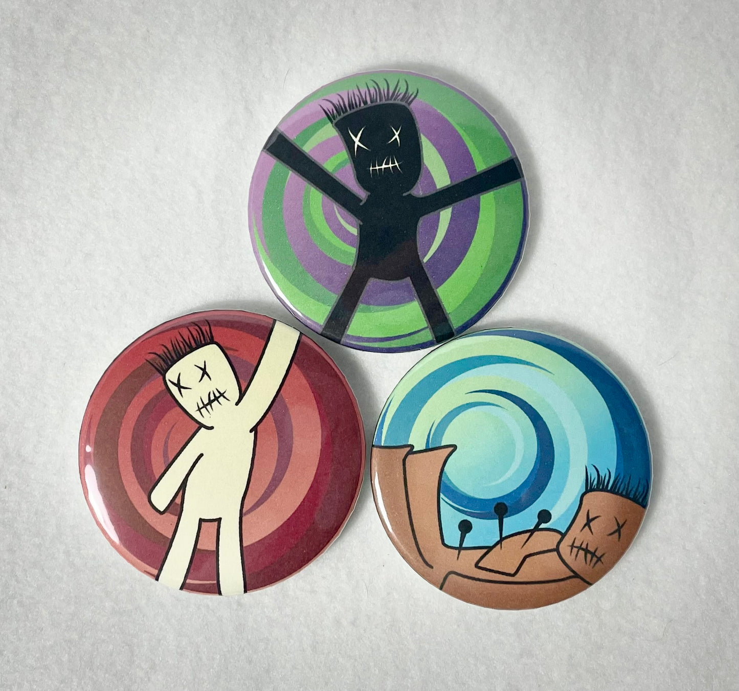 Revenge Charm Button Set (2.25”)