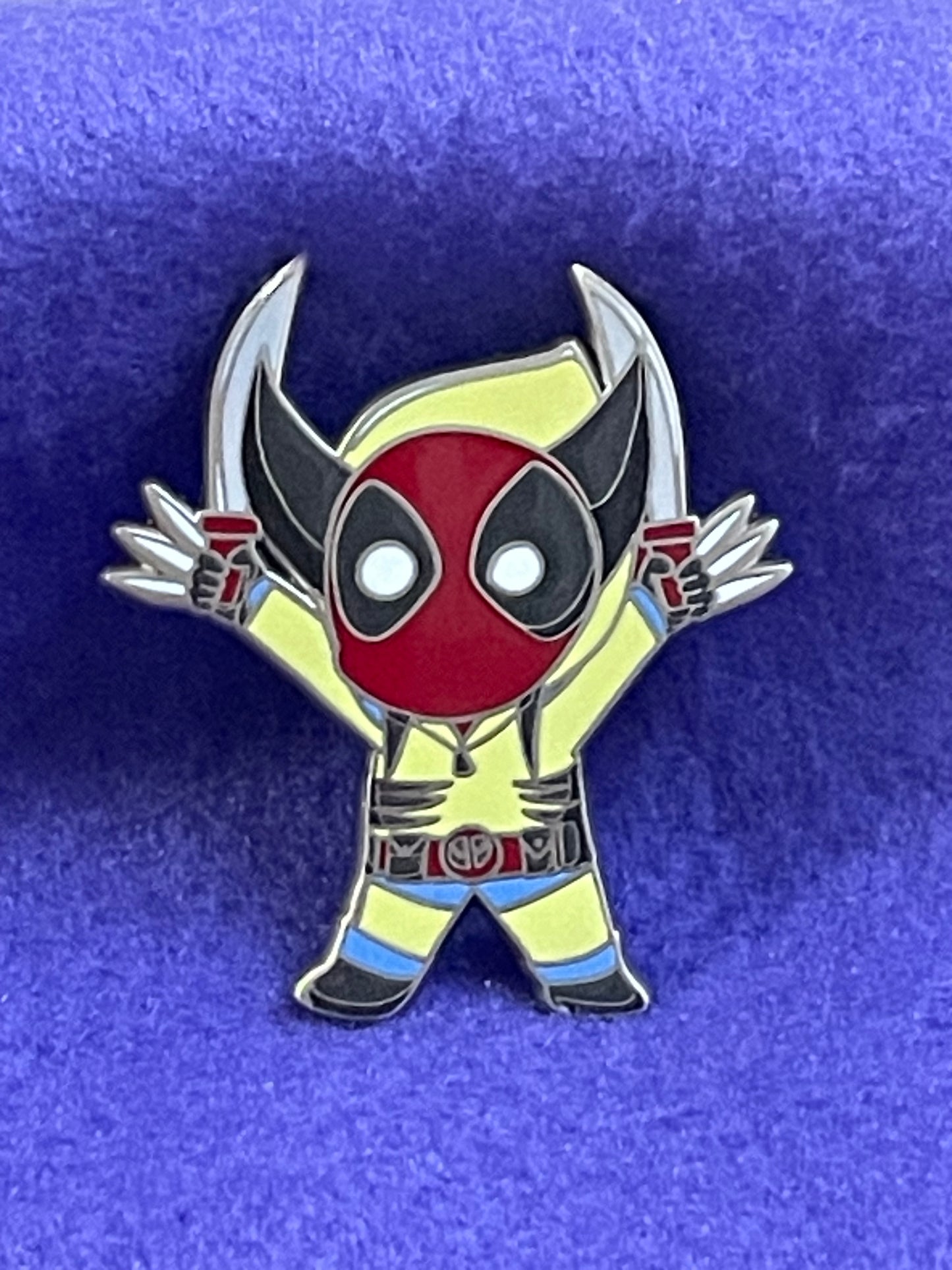 LIMITED EDITION! Deadpool~Wolverine Onesie Enamel Pin