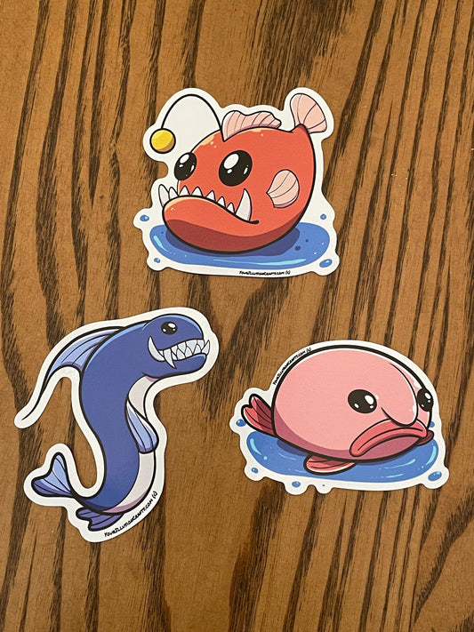 Sea Critter Stickers