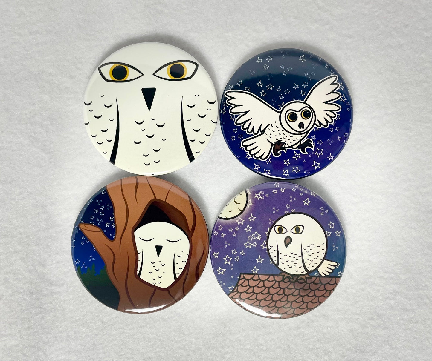 Owl Various Button Sets