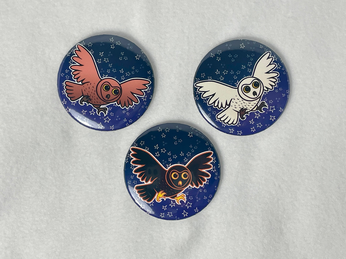 Owl Various Button Sets