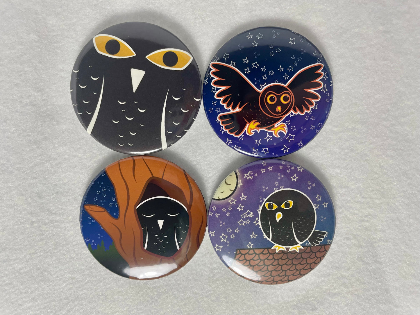 Owl Various Button Sets