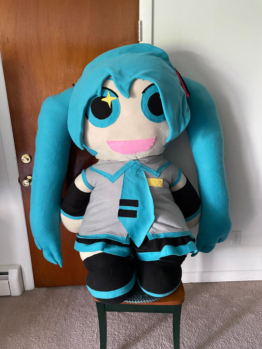 Giant (5’) Hatsune Miku Plush