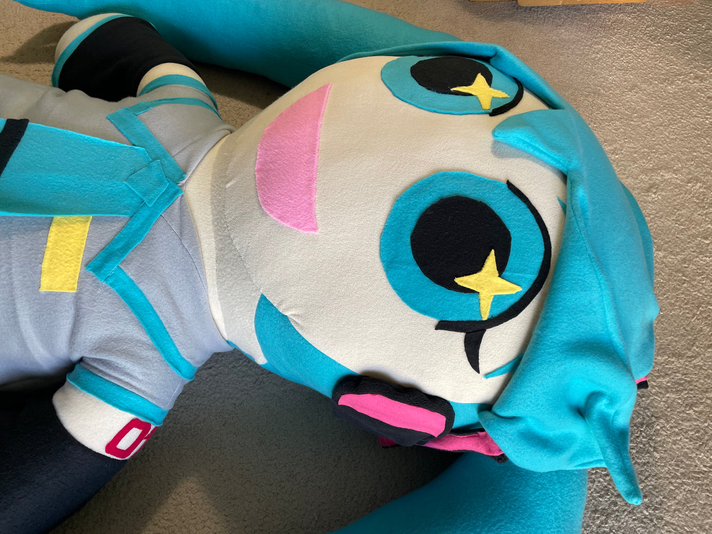 Giant (5’) Hatsune Miku Plush