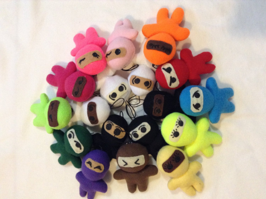 Mini Ninja Buddiez Plushies