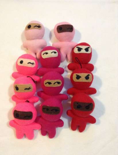 Mini Ninja Buddiez Plushies