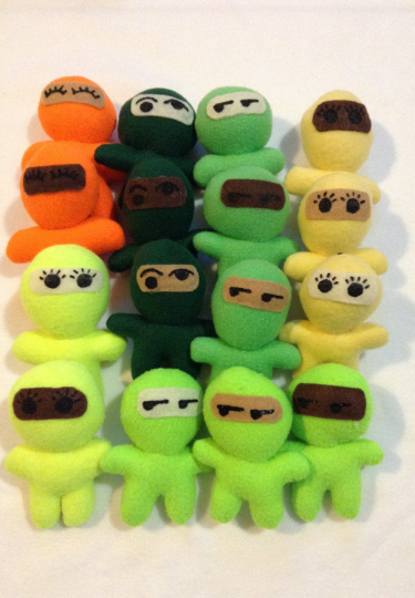 Mini Ninja Buddiez Plushies